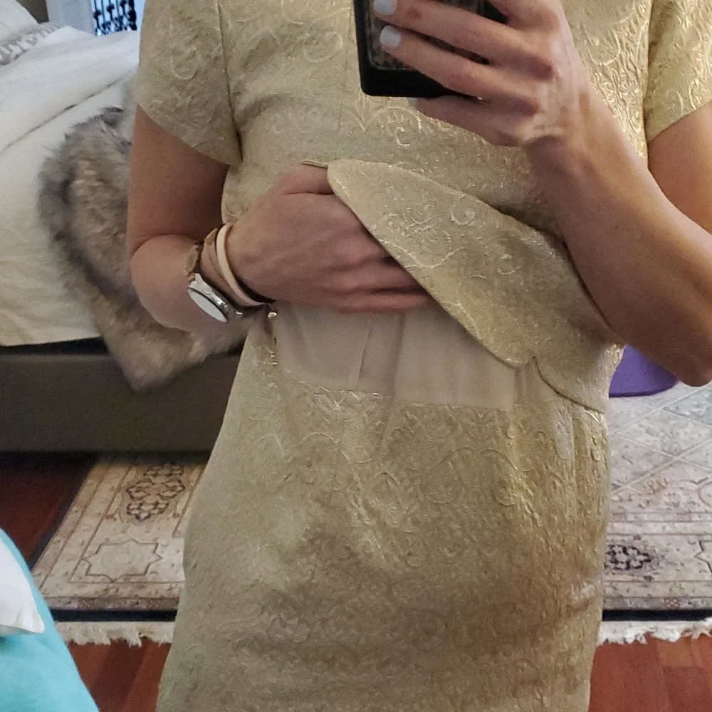 Tori Burch gold dress - Picture 6 of 6